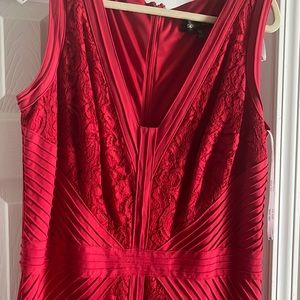 Tadashi Shoji red dress!